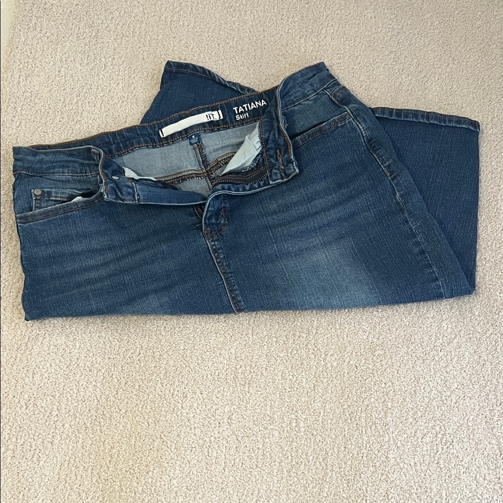 Women's Blue Maxi Skirt